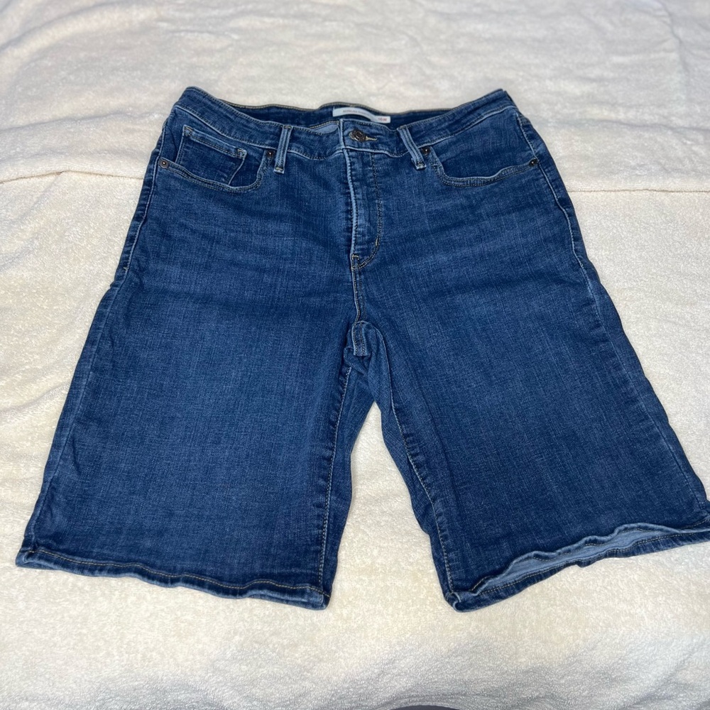 Levi’s Women's Blue Denim Shorts